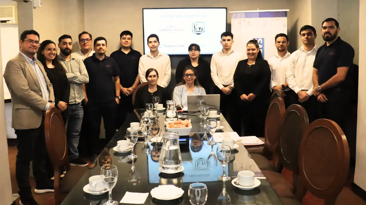 Cierre de proyecto SAP Business One en Crowne Plaza Asunción y Lo de Osvaldo 2 (1)